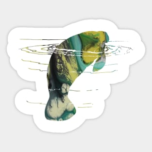 Manatee Sticker